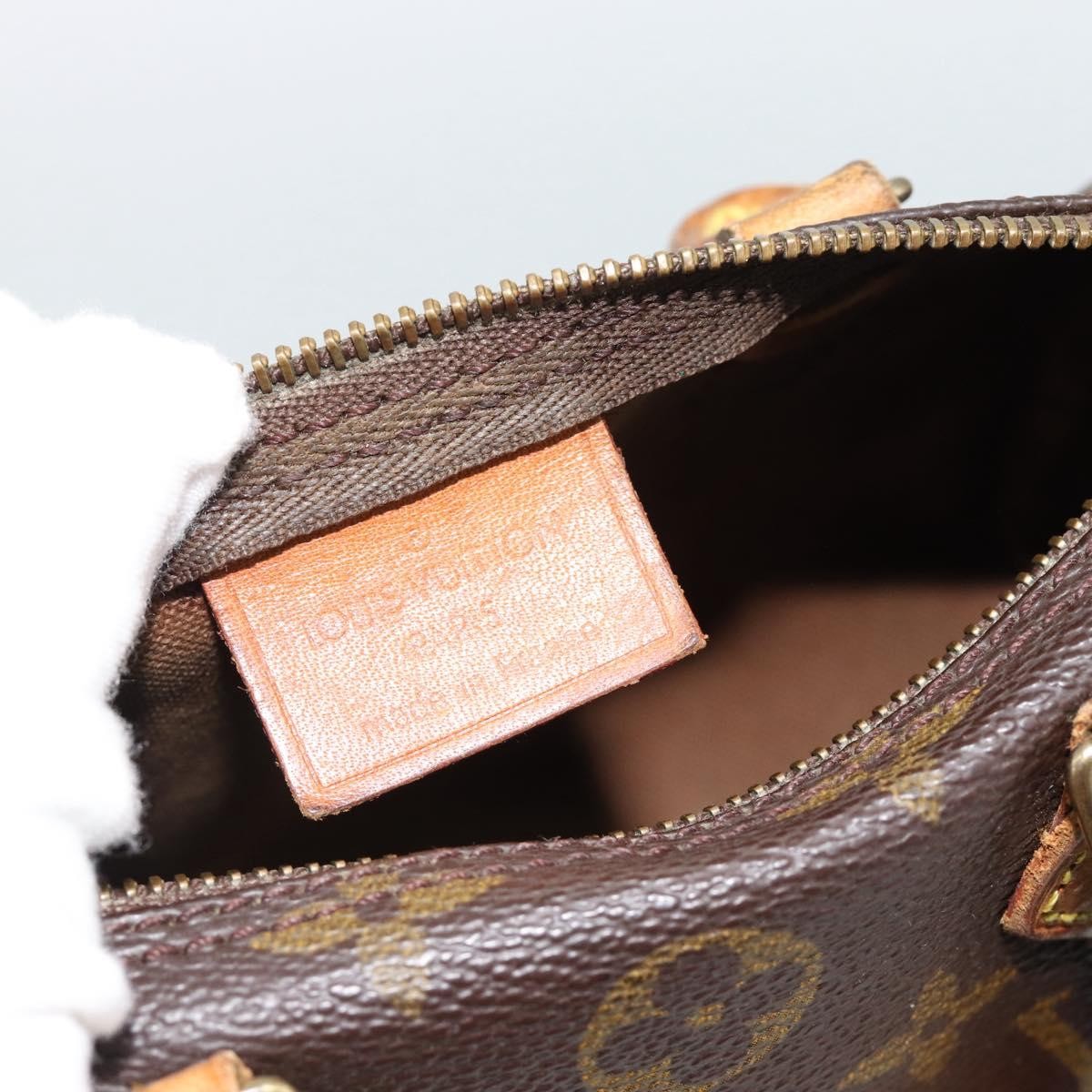 Louis Vuitton Speedy Mini Hl Monogram Canvas Brown Canvas Handbag (Pre-Owned)