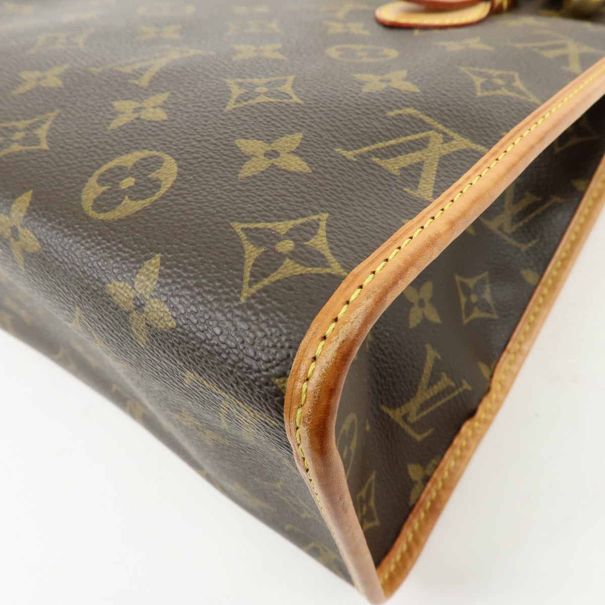 Louis Vuitton Popincourt Monogram Canvas Brown Canvas Shoulder Bag Bag (Pre-Owned)