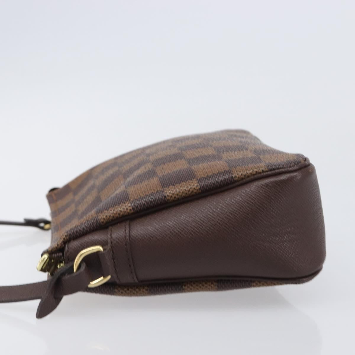 Louis Vuitton Trousse Make Up Damier Brown Canvas Clutche & Pouche Bag (Pre-Owned)