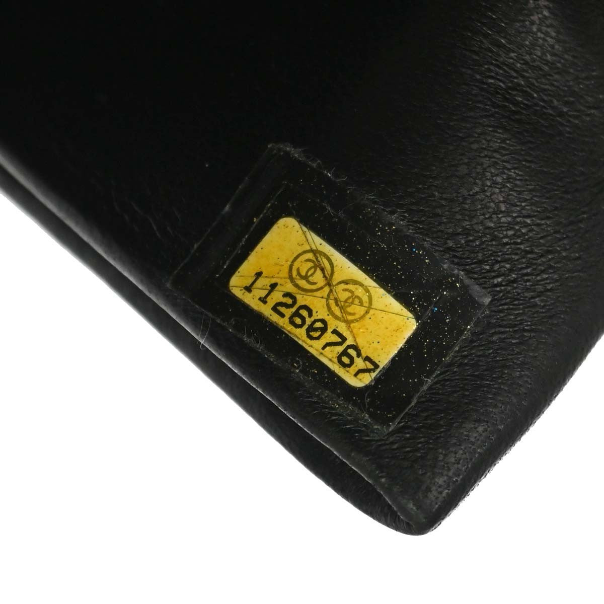 Chanel Timeless Cc French Caviar Black Leather Wallets Accessory (Pre-Owned)