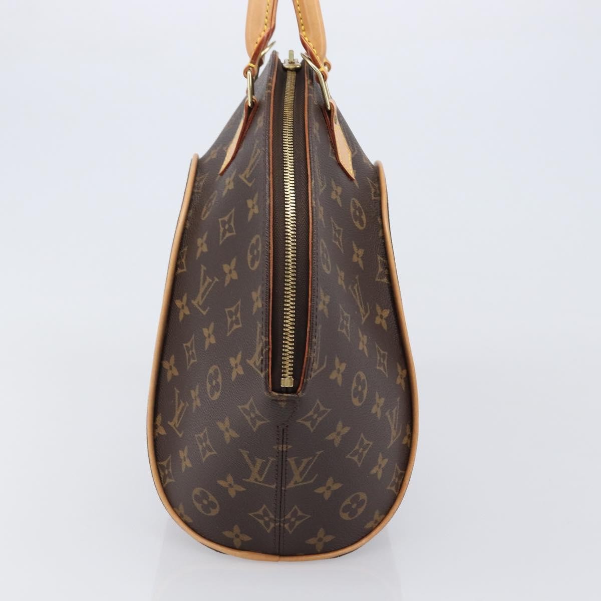 Louis Vuitton Ellipse Monogram Canvas Brown Canvas Handbag (Pre-Owned)