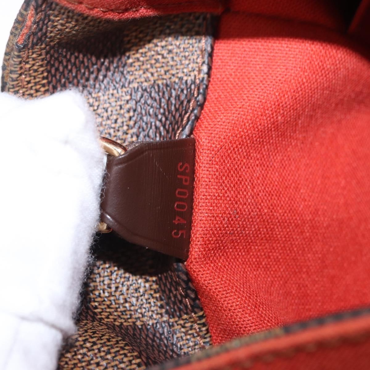 Louis Vuitton Bastille Damier Ebene Brown Canvas Shoulder Bag Bag (Pre-Owned)