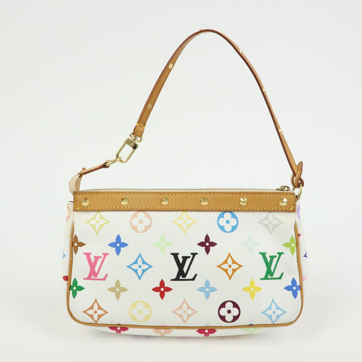 Louis Vuitton Pochette Accessoires Monogram Multicolor Multicolour Canvas Clutche & Pouche Bag (Pre-Owned)