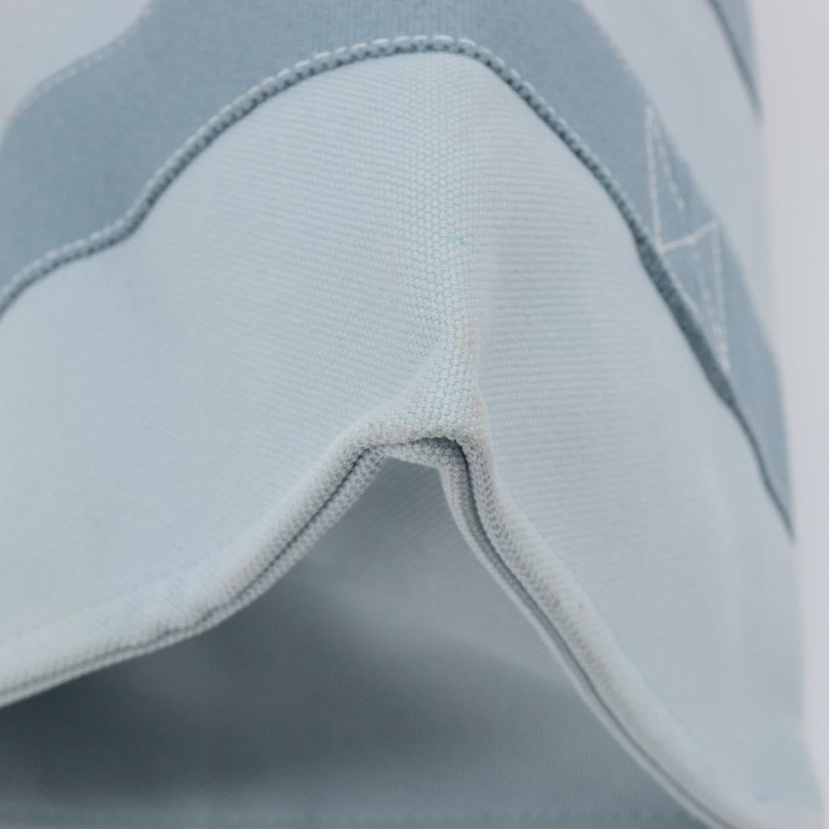 Hermes Bora Bora Toile Blue Canvas Tote Bag Bag (Pre-Owned)
