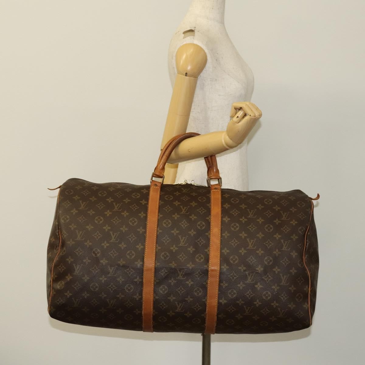 Louis Vuitton Keepall Monogram Canvas Multicolour Canvas Travel Bag Bag (Pre-Owned)