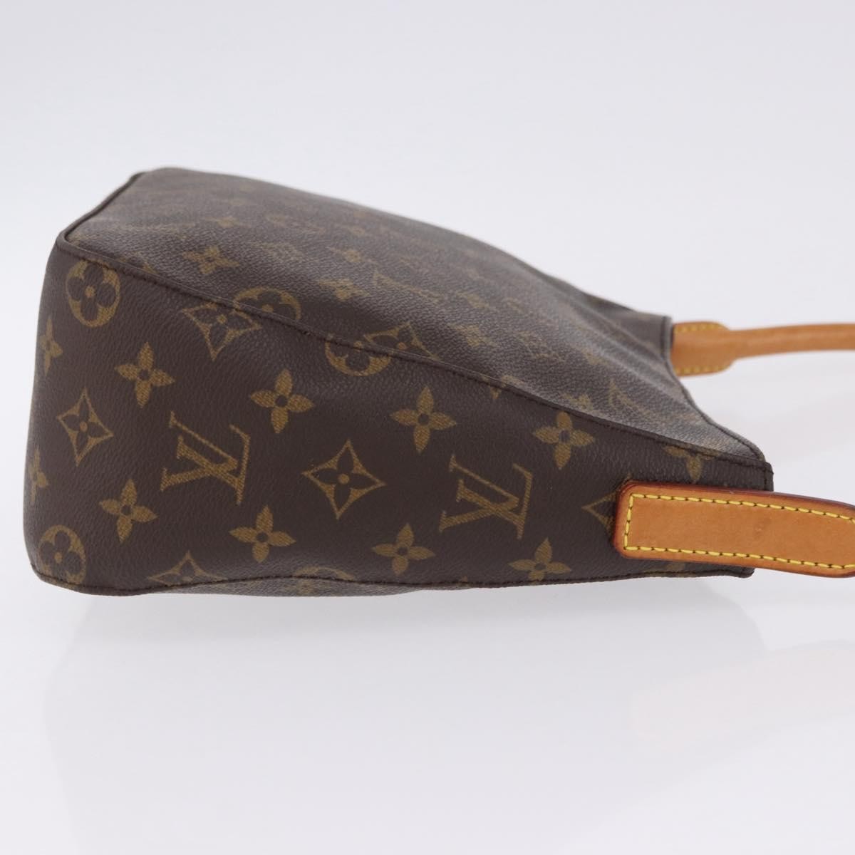 Louis Vuitton Looping Monogram Canvas Brown Canvas Handbag (Pre-Owned)
