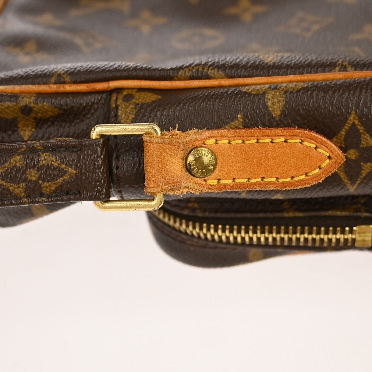 Louis Vuitton Amazone Monogram Canvas Brown Canvas Handbag (Pre-Owned)
