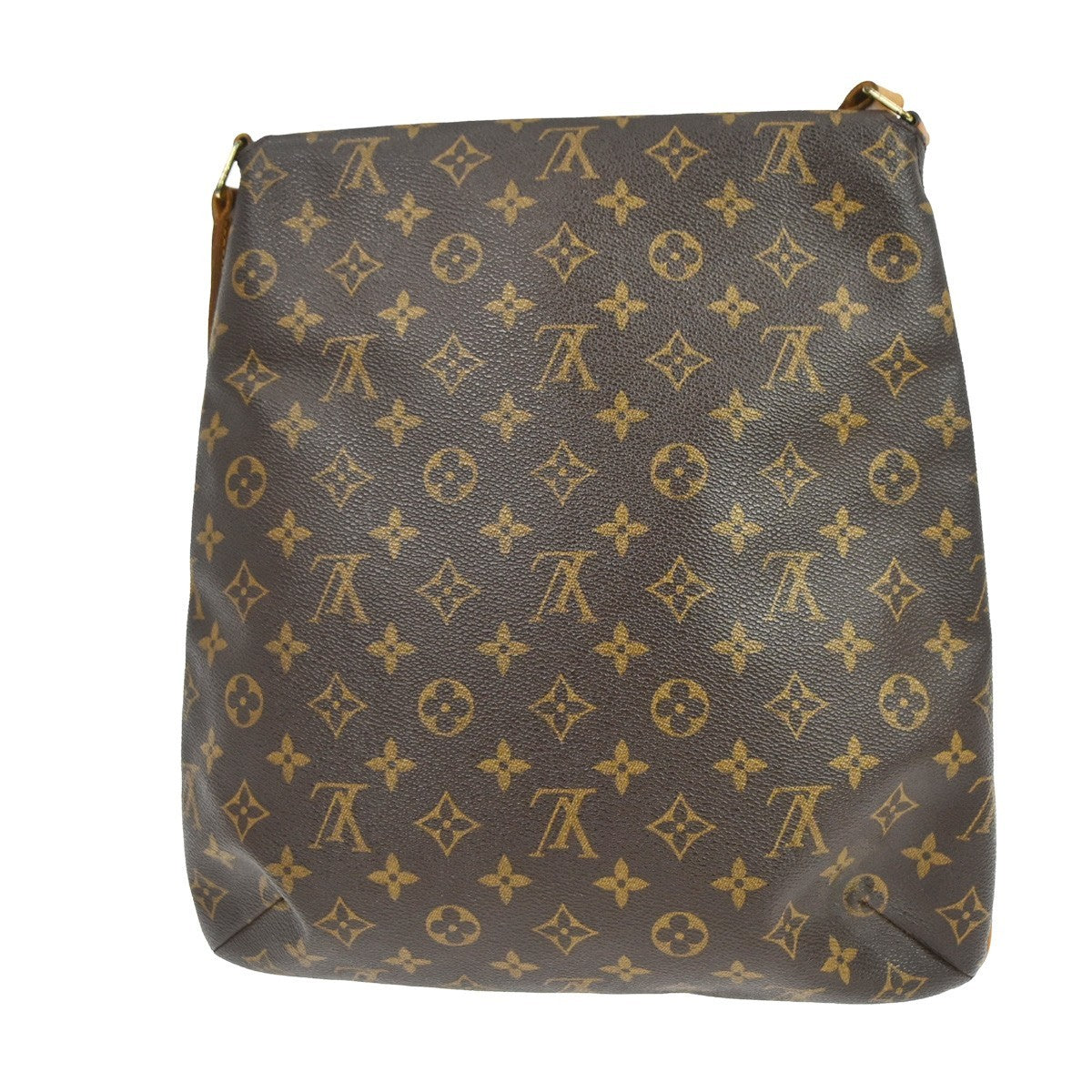 Louis Vuitton Musette Monogram Brown Canvas Shoulder Bag Bag (Pre-Owned)