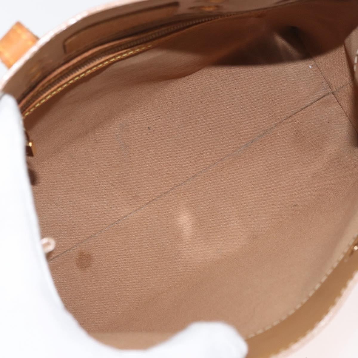 Louis Vuitton Reade Monogram Vernis Brown Patent_Leather Handbag (Pre-Owned)