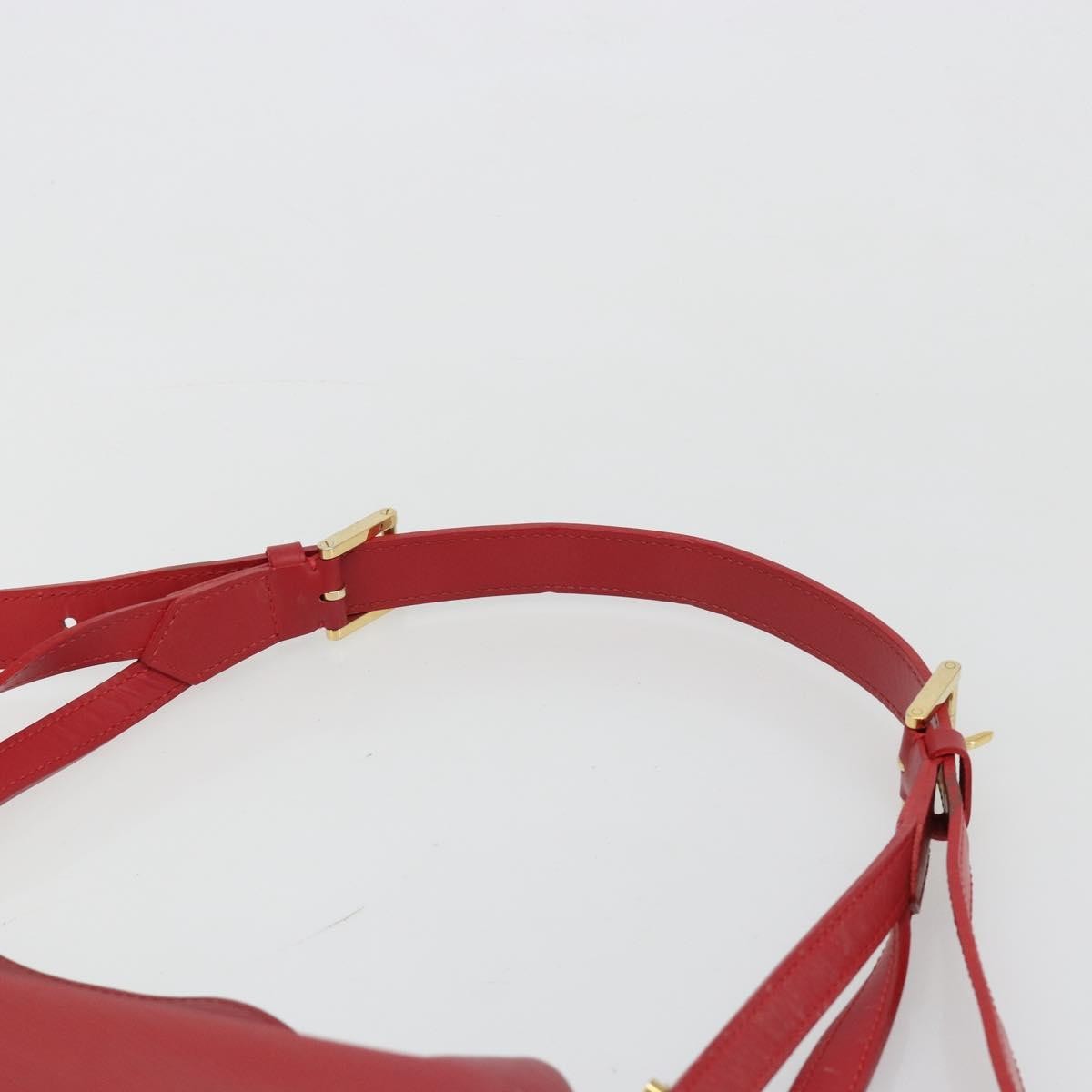 Louis Vuitton Mandara Epi Leather Red Leather Shoulder Bag Bag (Pre-Owned)