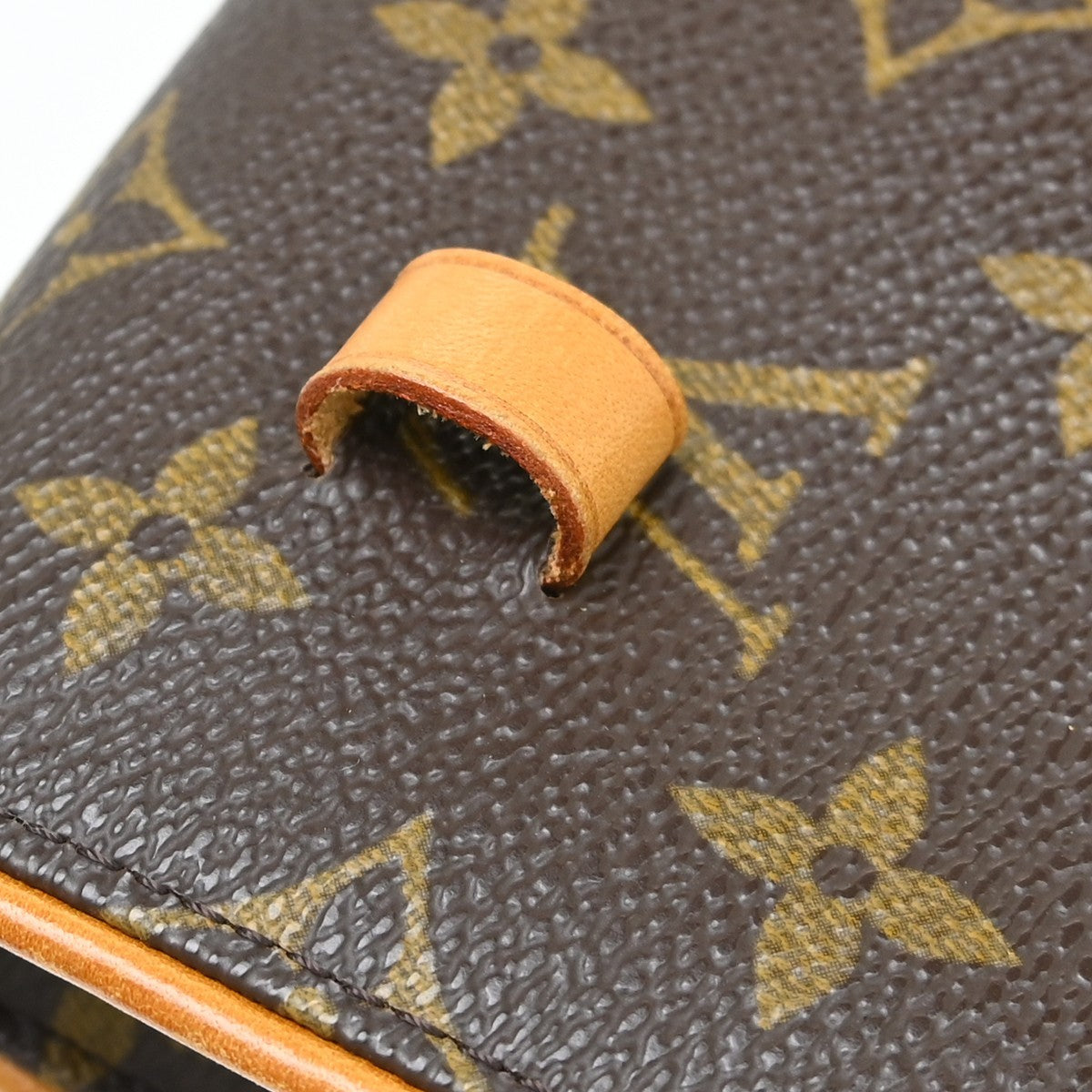 Louis Vuitton Florentine Waist Monogram Canvas Brown Canvas Clutche & Pouche Bag (Pre-Owned)