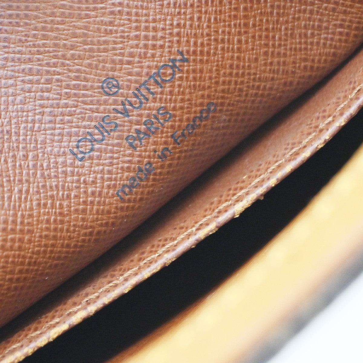 Louis Vuitton Drouot Monogram Canvas Brown Canvas Shoulder Bag Bag (Pre-Owned)