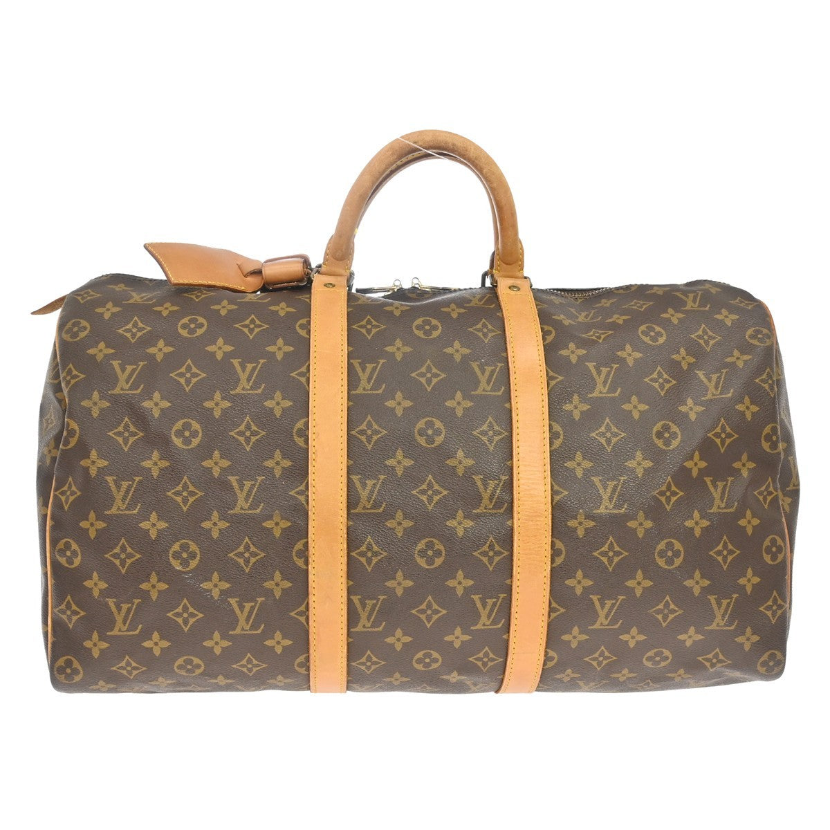 Louis Vuitton Keepall Monogram Canvas Brown Canvas Travel Bag Bag (Pre-Owned)