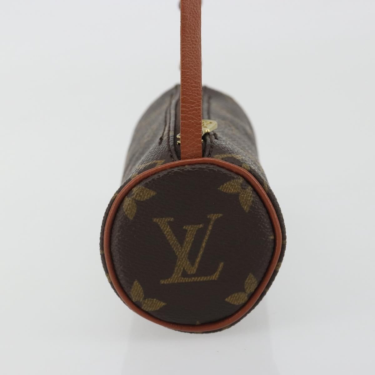 Louis Vuitton Pochette Papillon Monogram Brown Canvas Clutche & Pouche Bag (Pre-Owned)