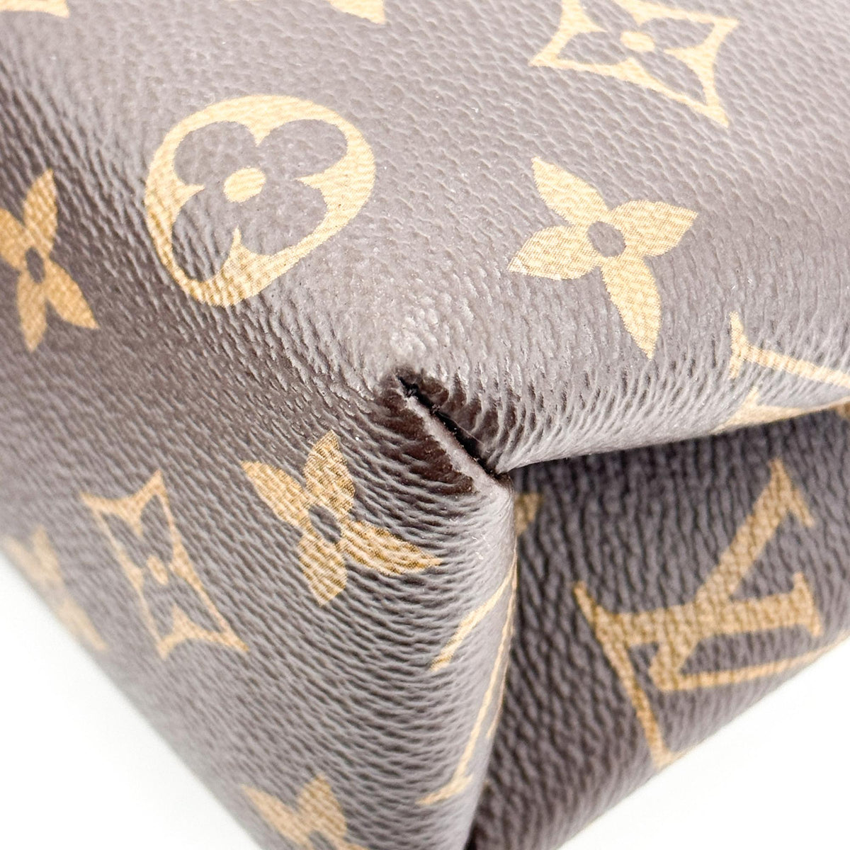Louis Vuitton Locky Monogram Canvas With Leather Black Canvas Handbag (Pre-Owned)