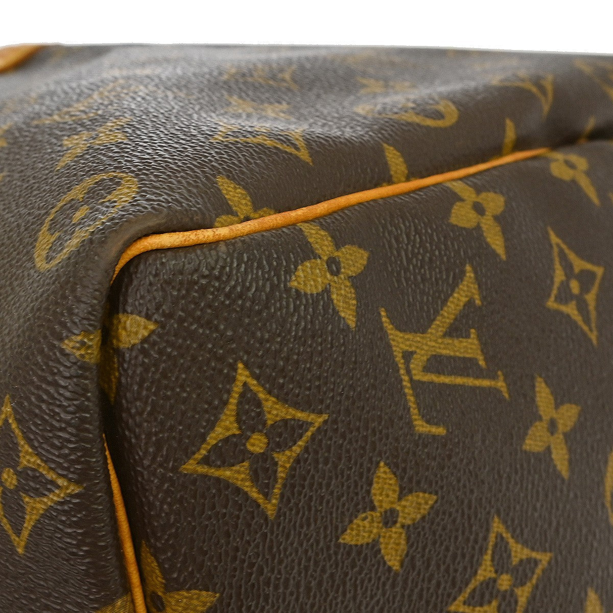 Louis Vuitton Keepall Monogram Brown Canvas Travel Bag Bag (Pre-Owned)