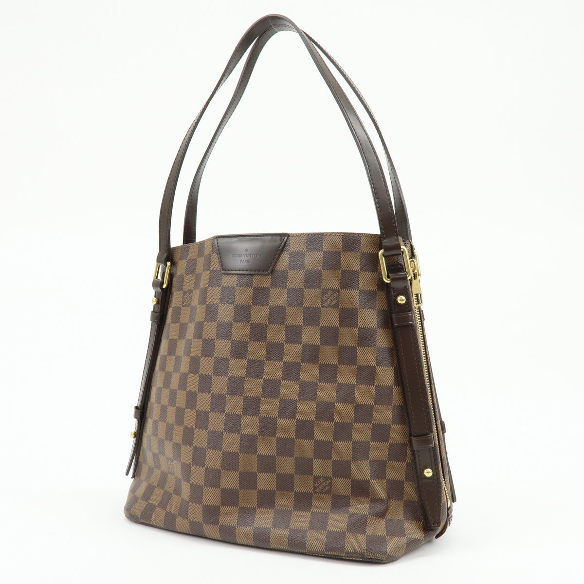 Louis Vuitton Cabas Rivington Damier Brown Canvas Tote Bag Bag (Pre-Owned)