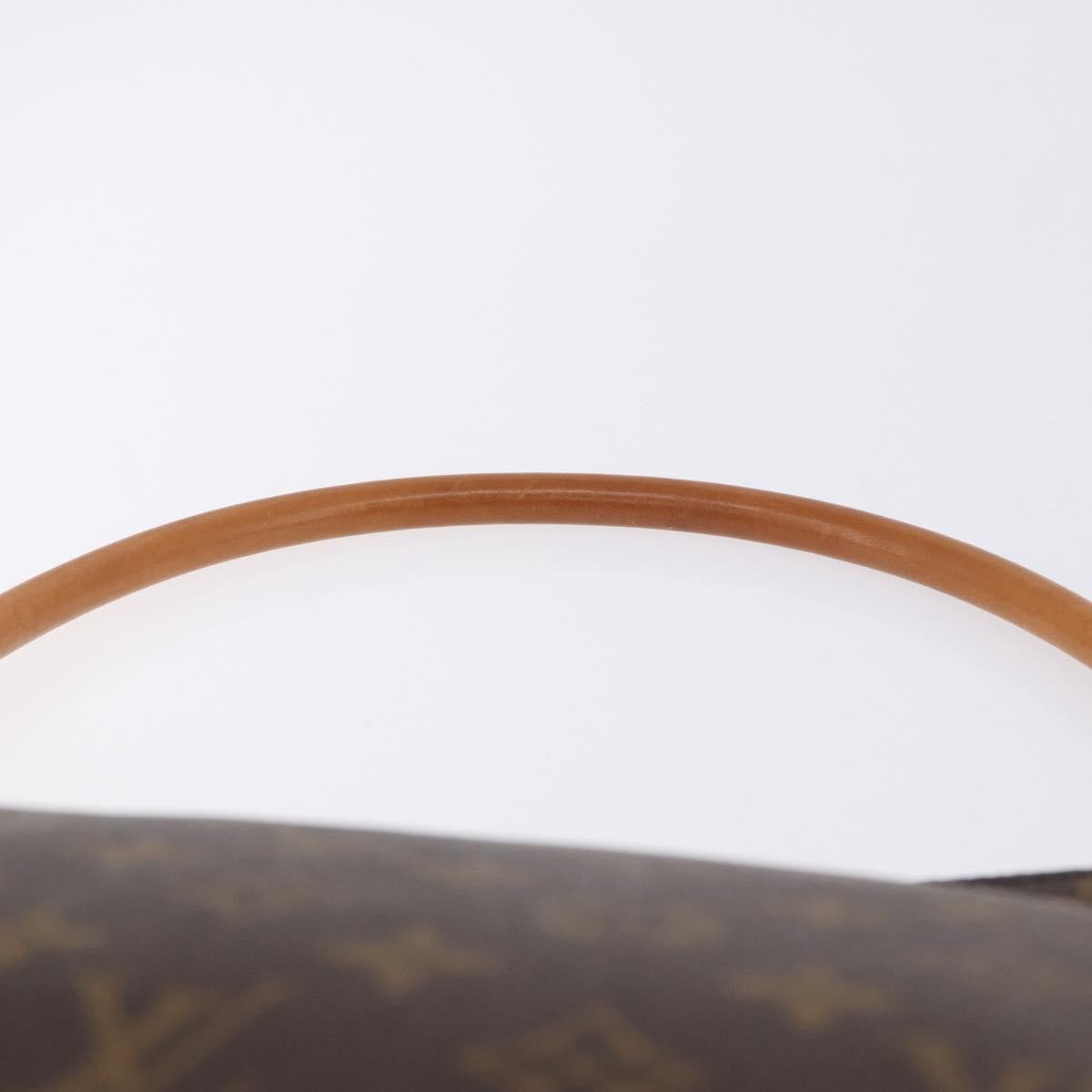 Louis Vuitton Looping Monogram Canvas Brown Canvas Handbag (Pre-Owned)