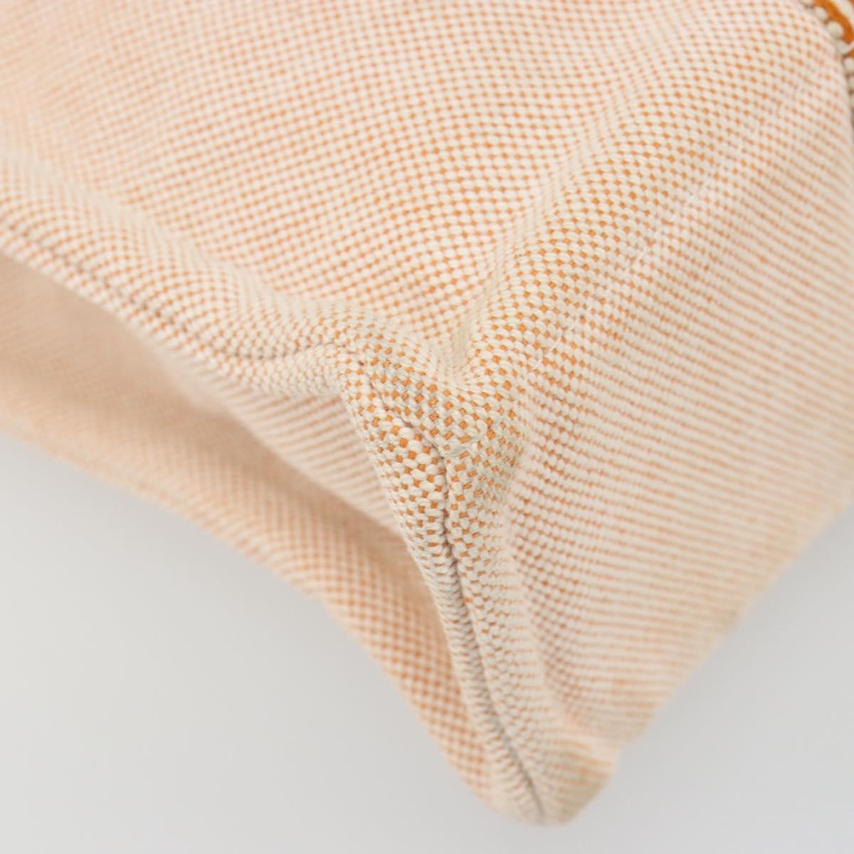 Hermes Fourre Tout Toile Orange Canvas Tote Bag Bag (Pre-Owned)