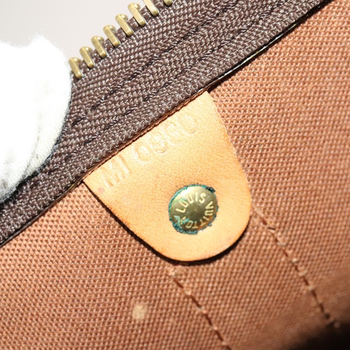 Louis Vuitton Keepall Monogram Canvas Brown Canvas Travel Bag Bag (Pre-Owned)