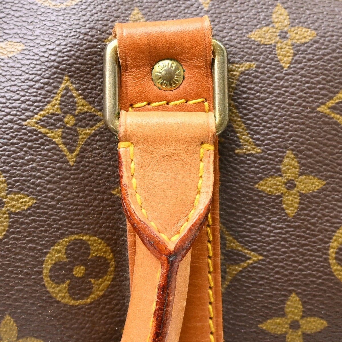 Louis Vuitton Keepall Monogram Brown Canvas Travel Bag Bag (Pre-Owned)