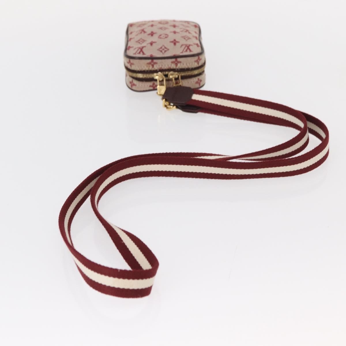 Louis Vuitton Camera Mini Lin Red Canvas Clutche & Pouche Bag (Pre-Owned)