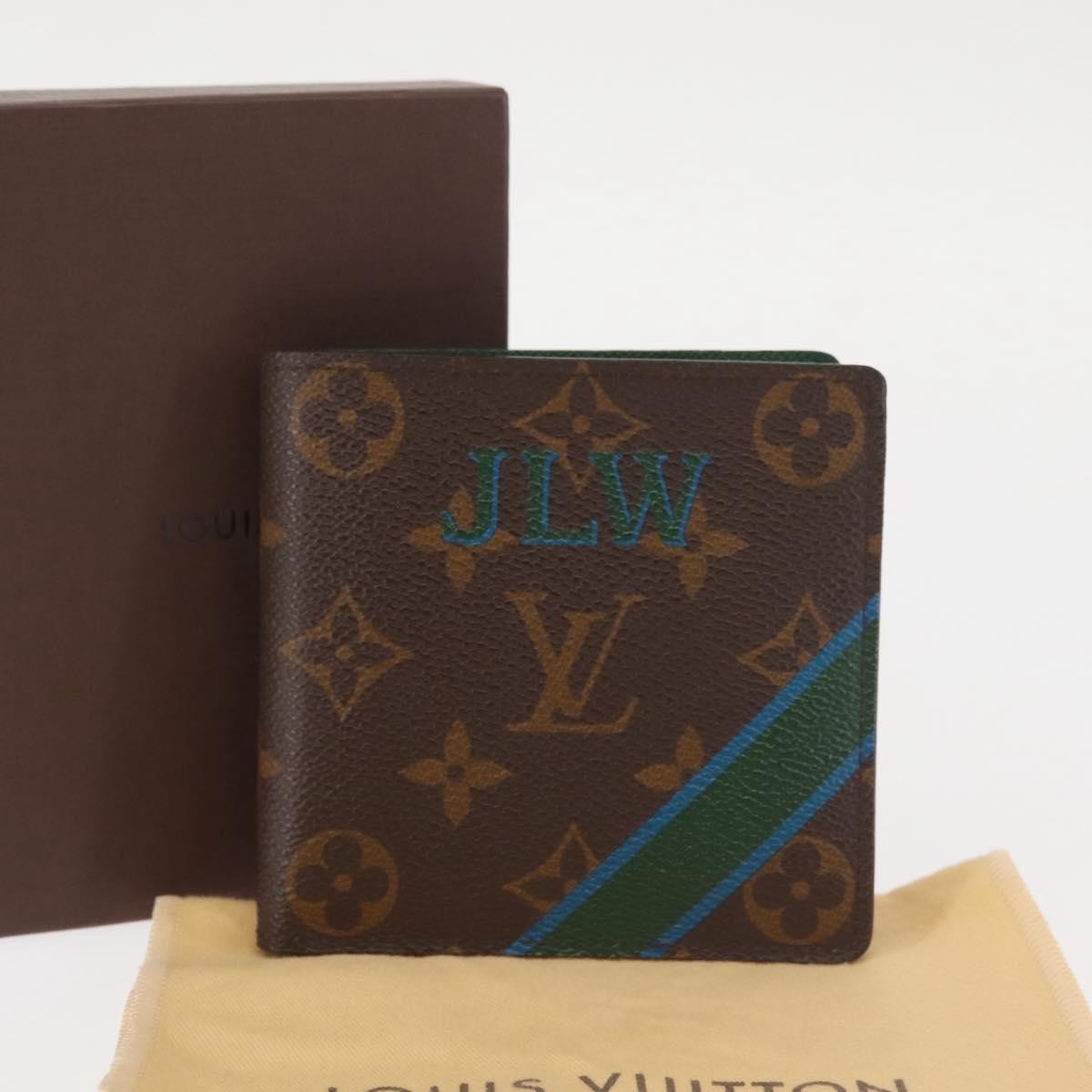 Louis Vuitton Marco Monogram Canvas Brown Canvas Wallets Accessory (Pre-Owned)
