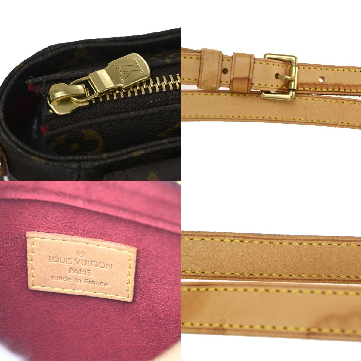 Louis Vuitton Viva Cite Monogram Canvas Brown Canvas Shoulder Bag Bag (Pre-Owned)