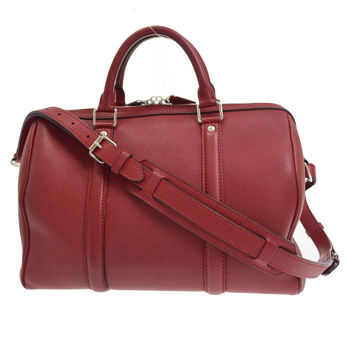 Louis Vuitton Sofia Coppola Sc Leather Red Leather Handbag (Pre-Owned)
