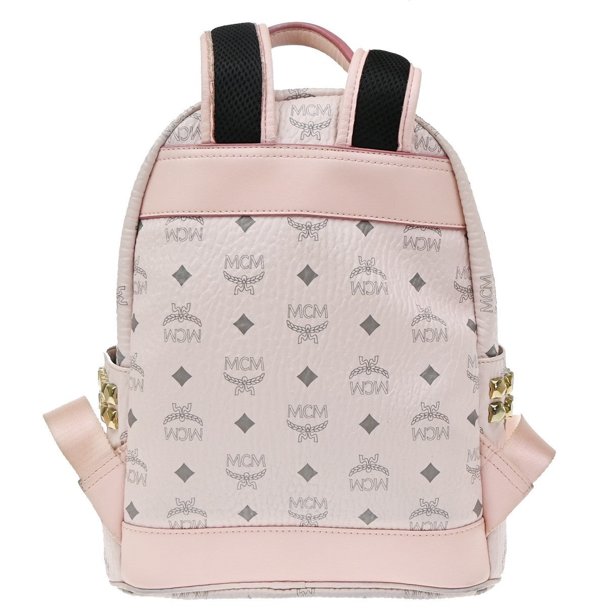 MCM Vintage Vicetos Leather Pink Leather Shoulder Bag Bag (Pre-Owned)