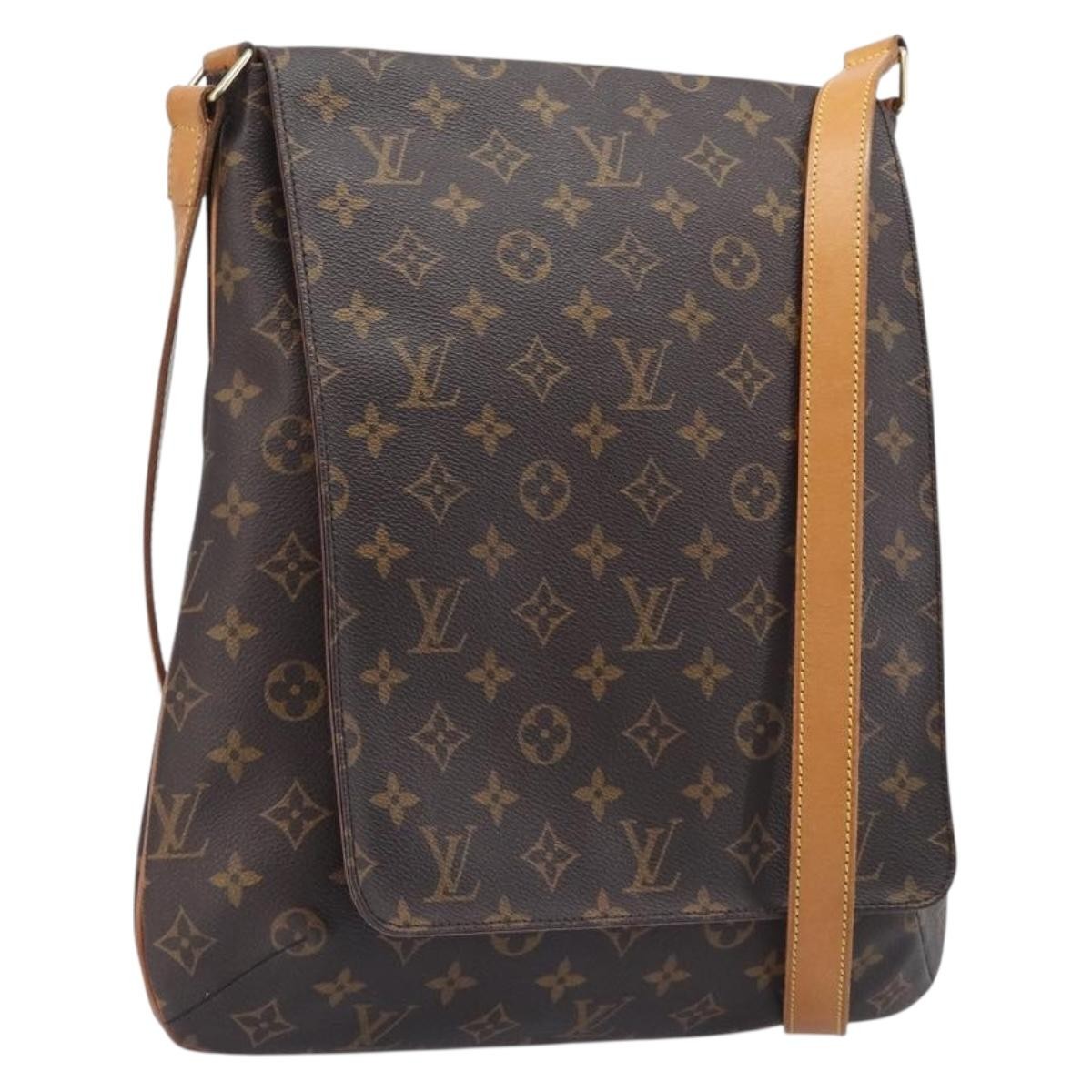 Louis Vuitton Musette Monogram Canvas Brown Canvas Handbag (Pre-Owned)