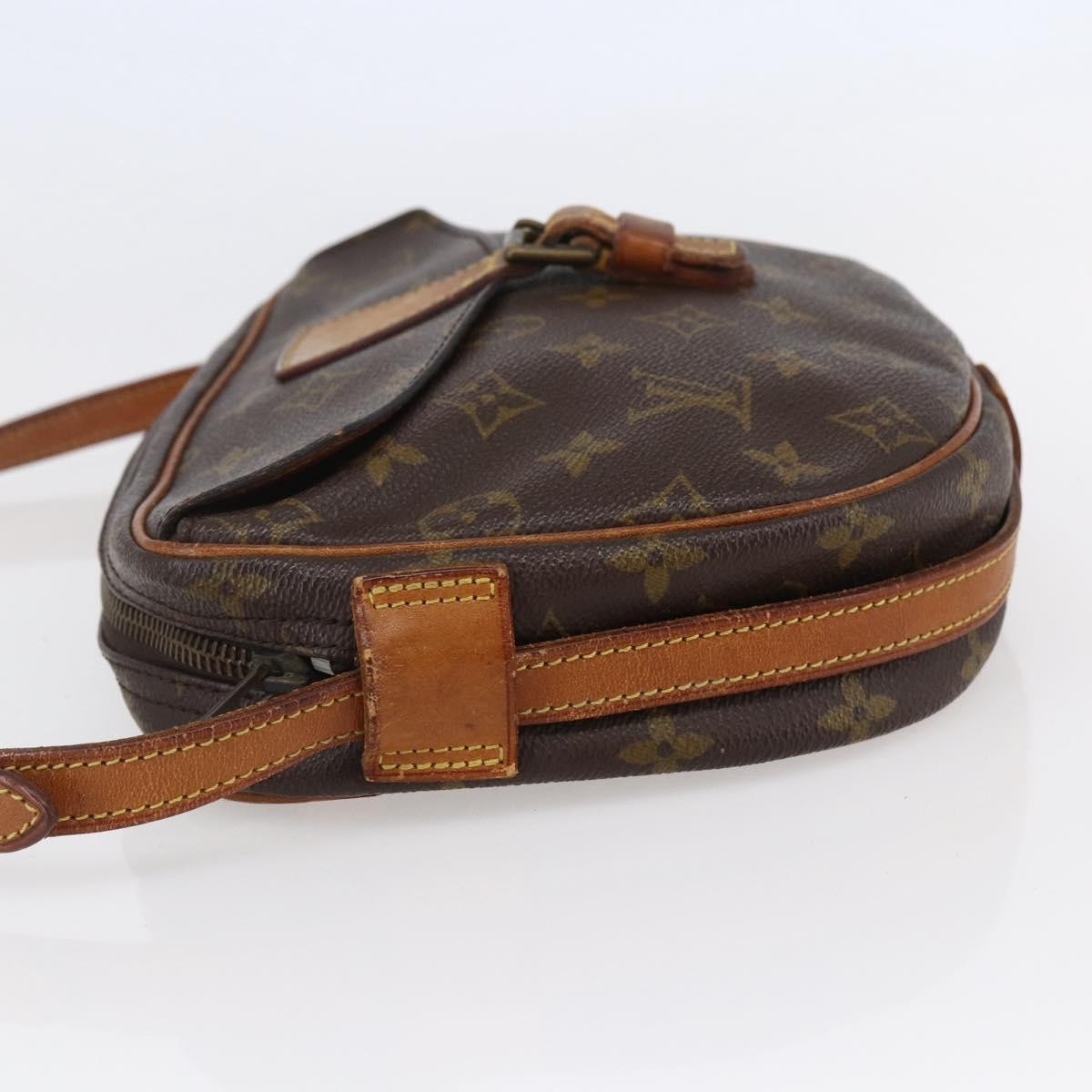 Louis Vuitton Jeune Fille Monogram Canvas Brown Canvas Shoulder Bag Bag (Pre-Owned)