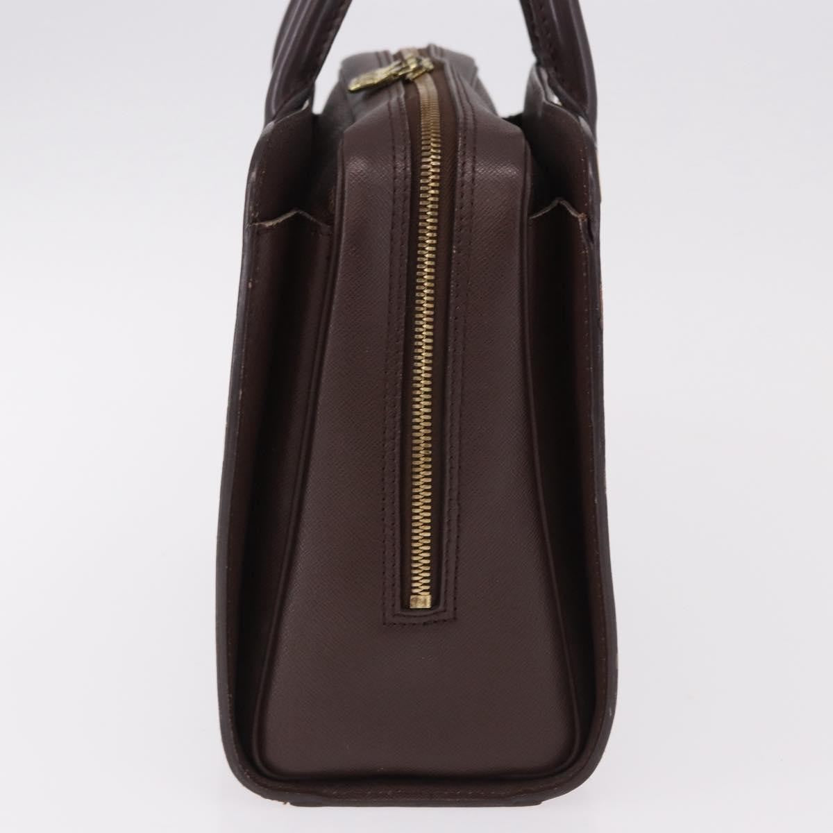Louis Vuitton Triana Damier Brown Canvas Handbag (Pre-Owned)