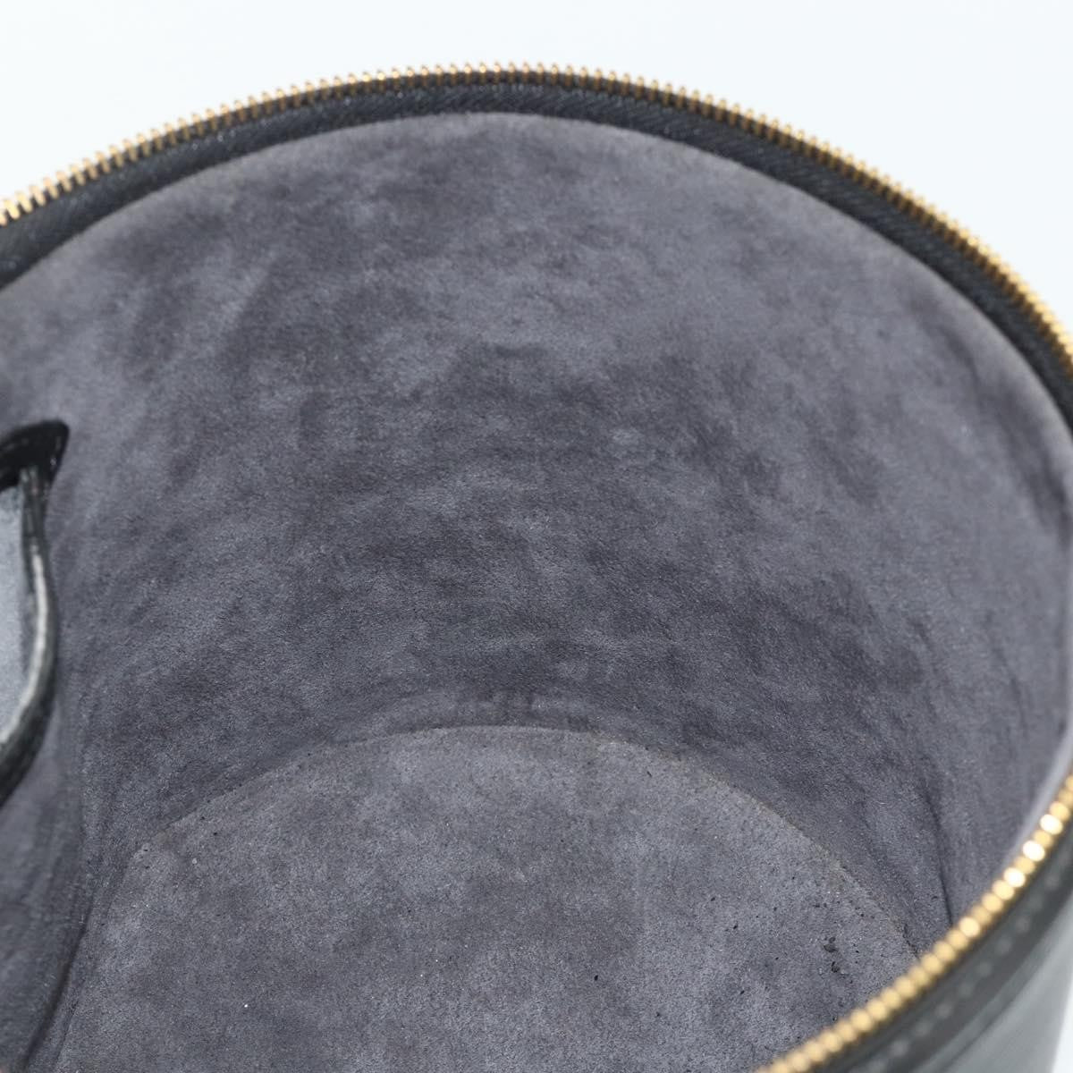 Louis Vuitton Cannes Epi Leather Black Leather Handbag (Pre-Owned)