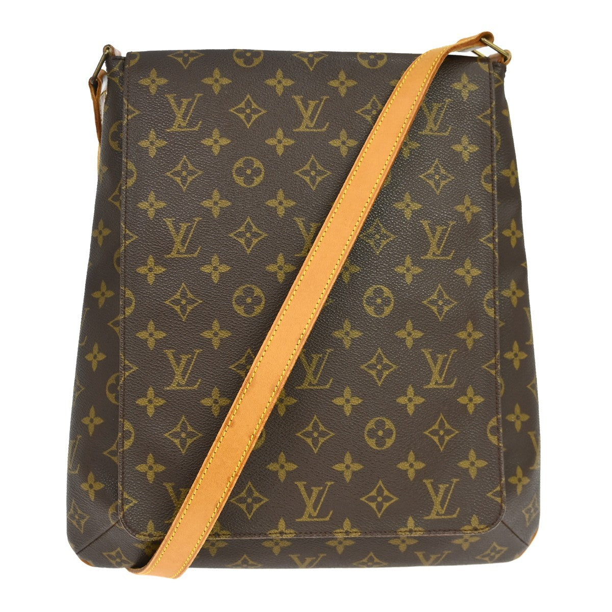 Louis Vuitton Musette Salsa Monogram Canvas Brown Canvas Handbag (Pre-Owned)