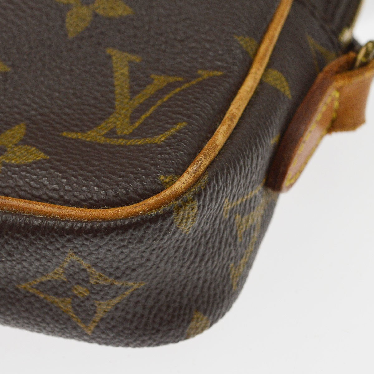 Louis Vuitton Danube Monogram Canvas Brown Canvas Handbag (Pre-Owned)