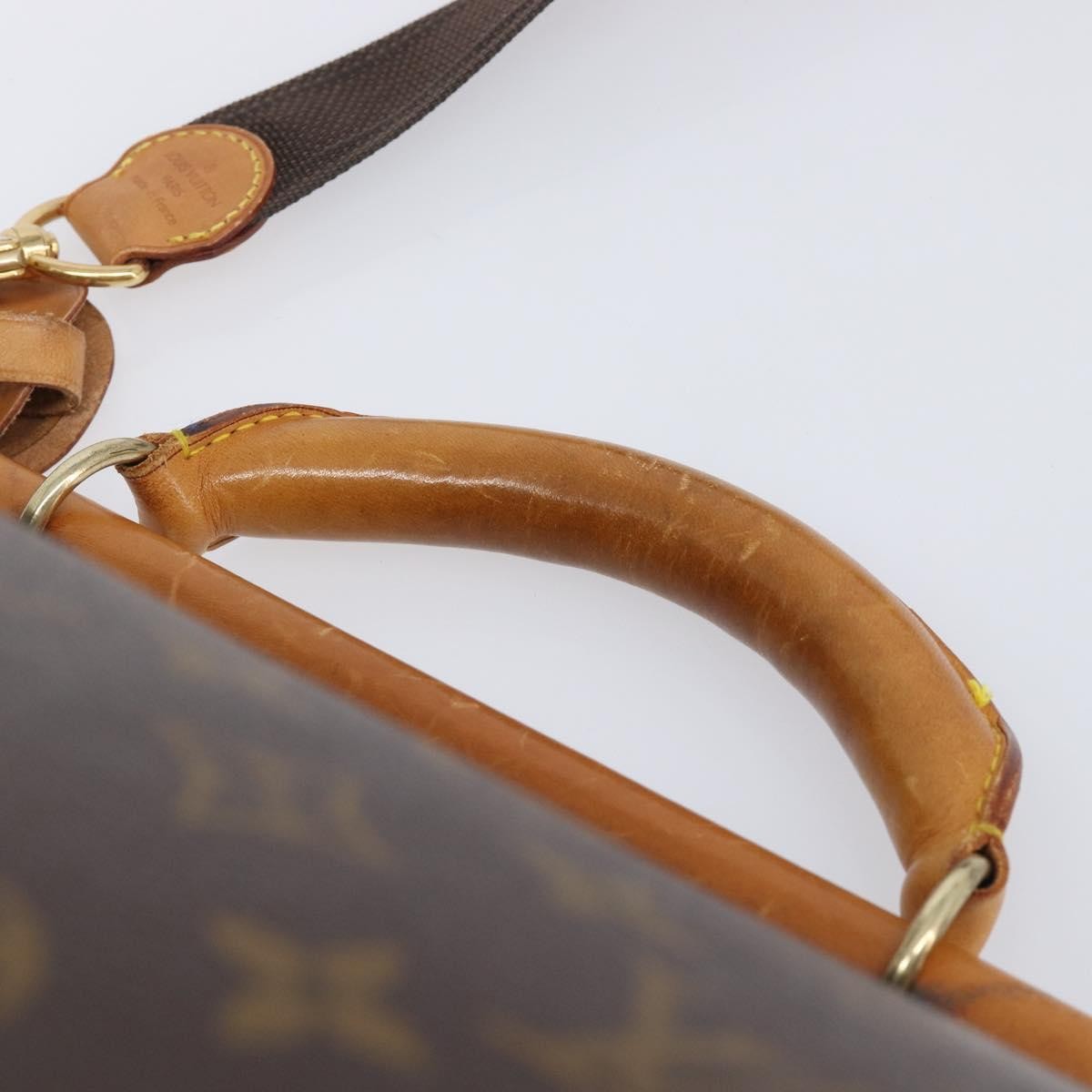 Louis Vuitton Sac Chasse Hunting Monogram Canvas Brown Canvas Handbag (Pre-Owned)