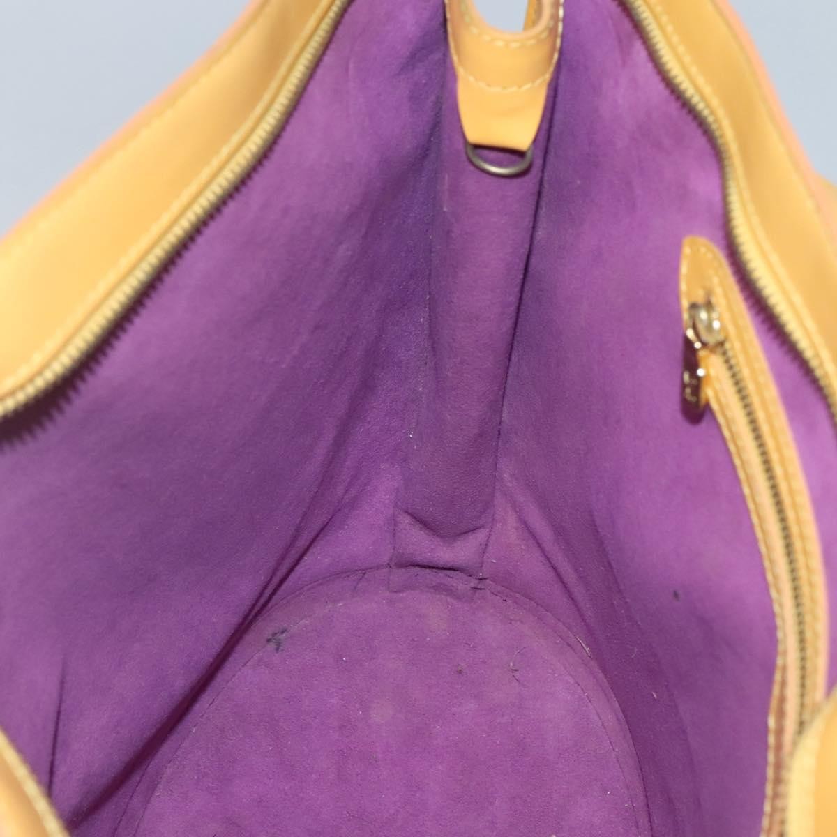 Louis Vuitton Saint Jacques Epi Leather Yellow Leather Shoulder Bag Bag (Pre-Owned)
