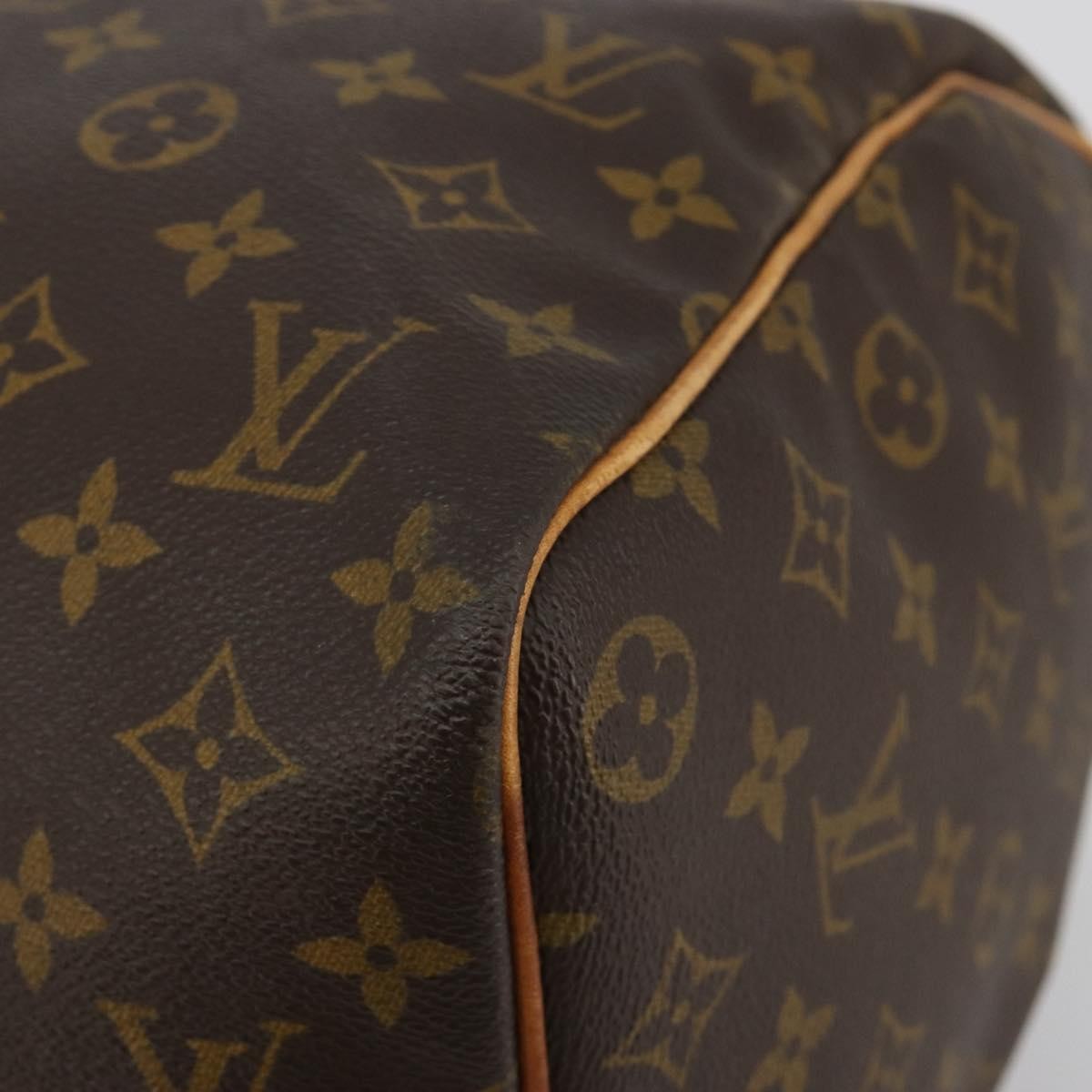 Louis Vuitton Keepall Monogram Canvas Brown Canvas Travel Bag Bag (Pre-Owned)