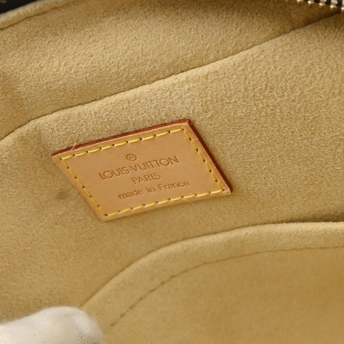 Louis Vuitton Manhattan Monogram Canvas Brown Canvas Handbag (Pre-Owned)