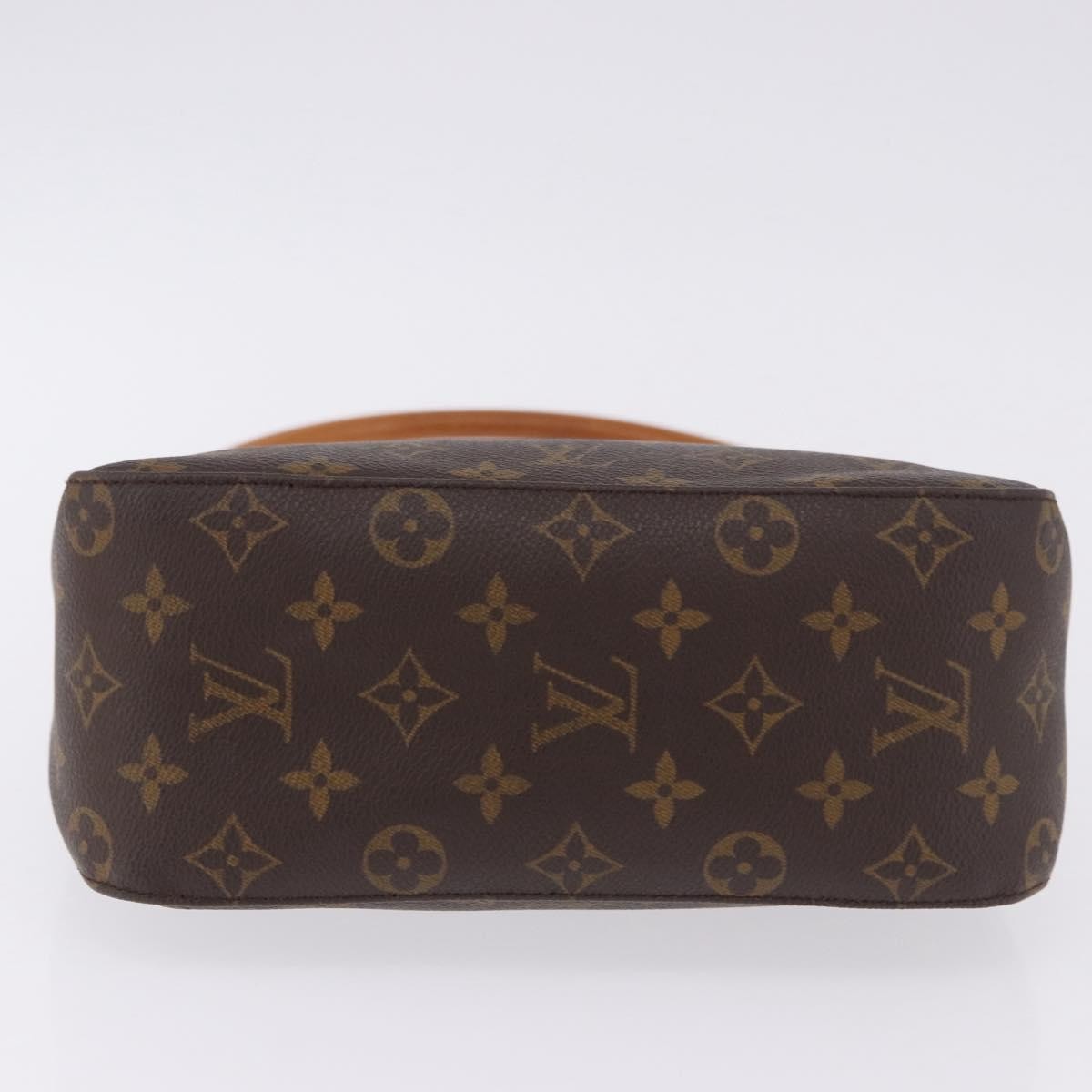 Louis Vuitton Looping Monogram Canvas Brown Canvas Handbag (Pre-Owned)