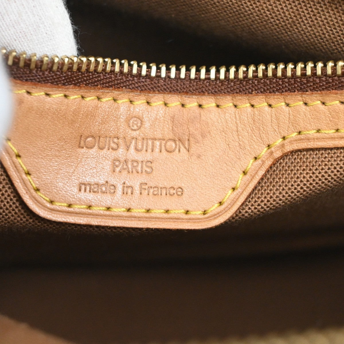 Louis Vuitton Cabas Piano Monogram Canvas Brown Canvas Tote Bag Bag (Pre-Owned)