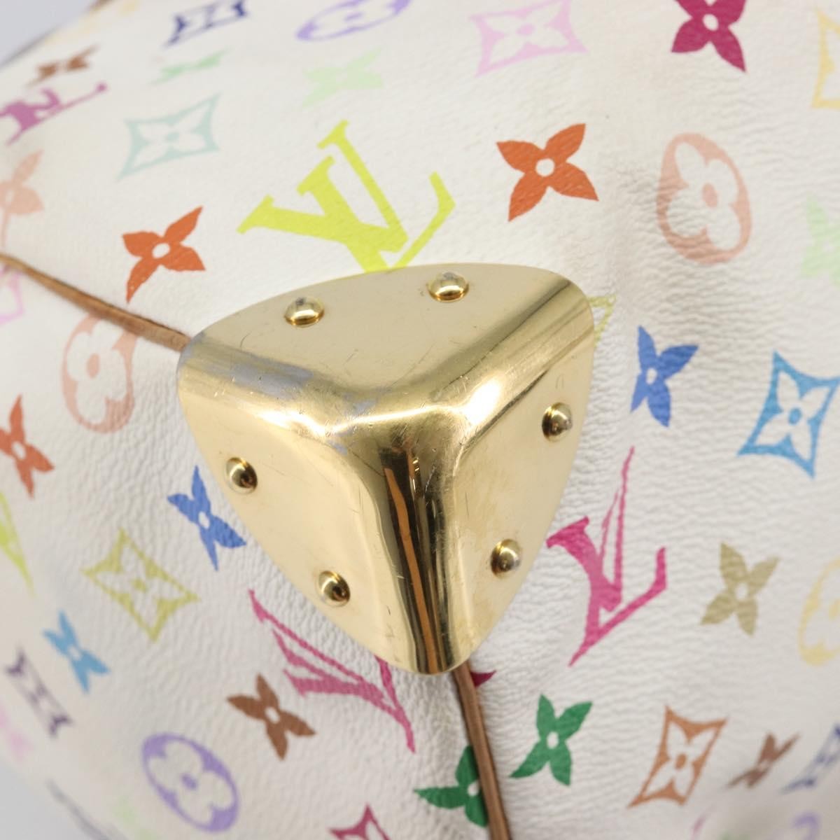 Louis Vuitton X Takashi Murakami Speedy Soft Bandouliere Monogram Multicolor Multicolour Canvas Handbag (Pre-Owned)