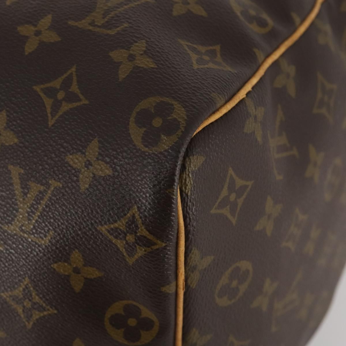 Louis Vuitton Keepall Monogram Canvas Brown Canvas Travel Bag Bag (Pre-Owned)