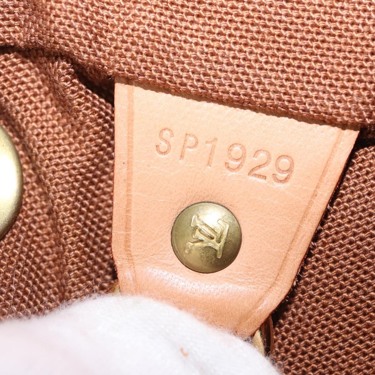 Louis Vuitton Vintage Montsouris Monogram Canvas Brown Canvas Backpack Bag (Pre-Owned)