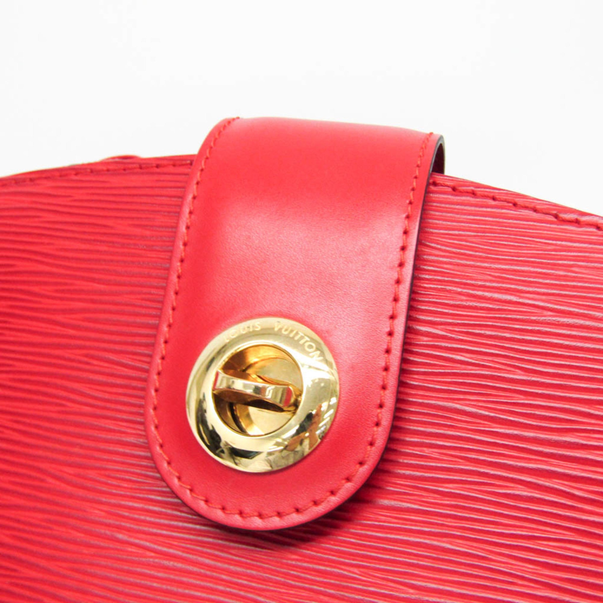 Louis Vuitton Cluny Epi Leather Red Leather Shoulder Bag Bag (Pre-Owned)