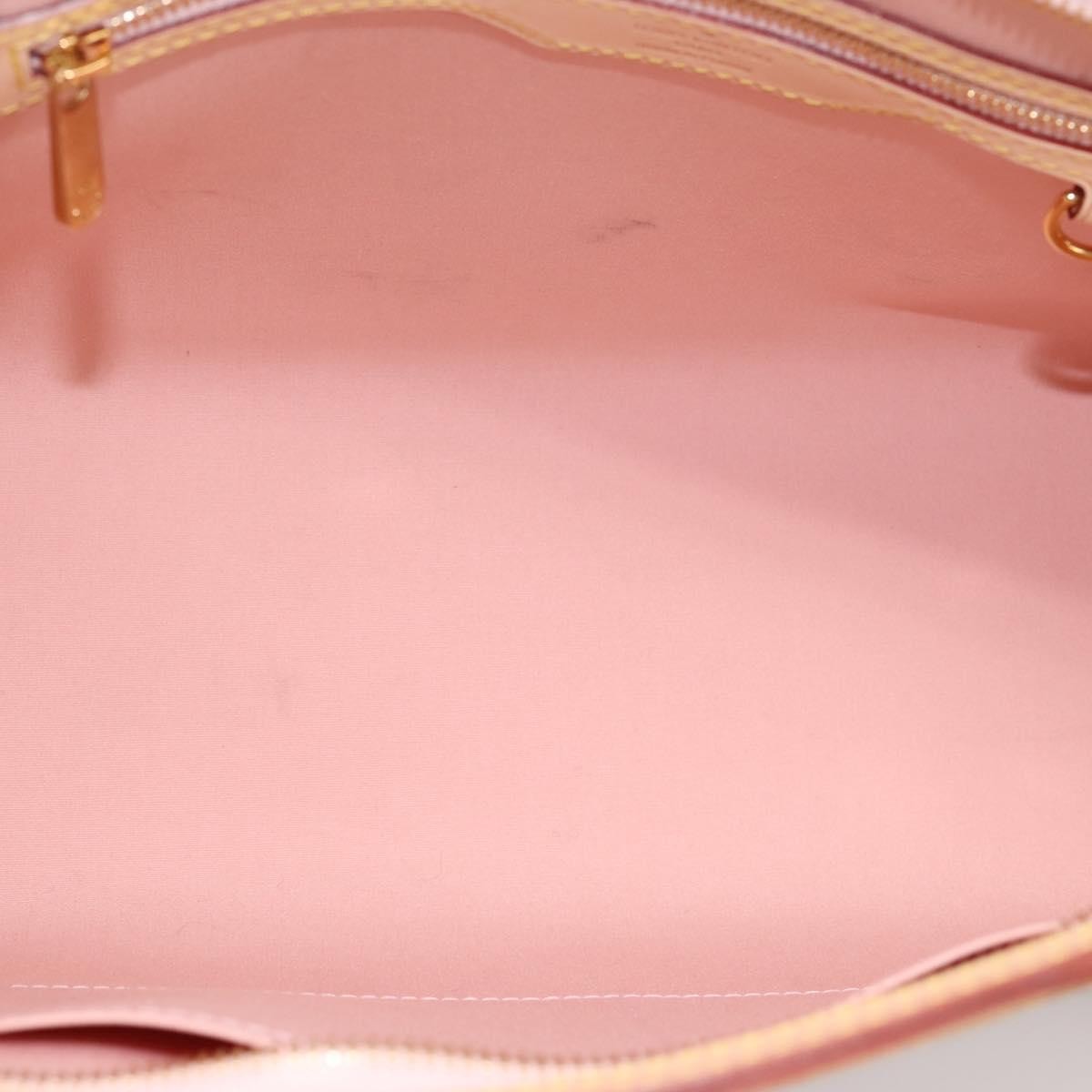 Louis Vuitton Blair Monogram Vernis Pink Patent_Leather Handbag (Pre-Owned)