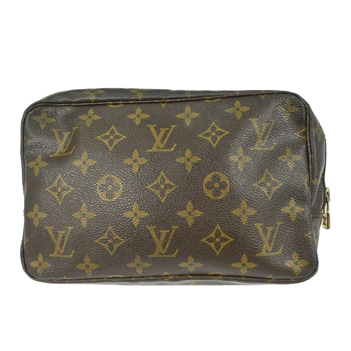 Louis Vuitton Trousse Toiletry Monogram Canvas Brown Canvas Toiletry Case Accessory (Pre-Owned)