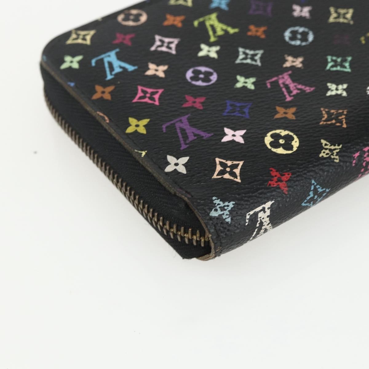 Louis Vuitton Zippy Wallet Nm Monogram Multicolor Canvas Multicolour Canvas Wallets Accessory (Pre-Owned)