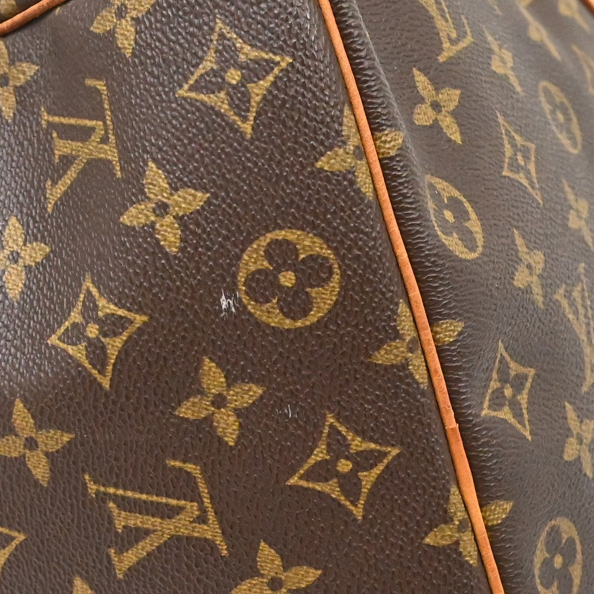 Louis Vuitton Keepall Monogram Canvas Brown Canvas Travel Bag Bag (Pre-Owned)